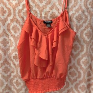 Coral dress tank